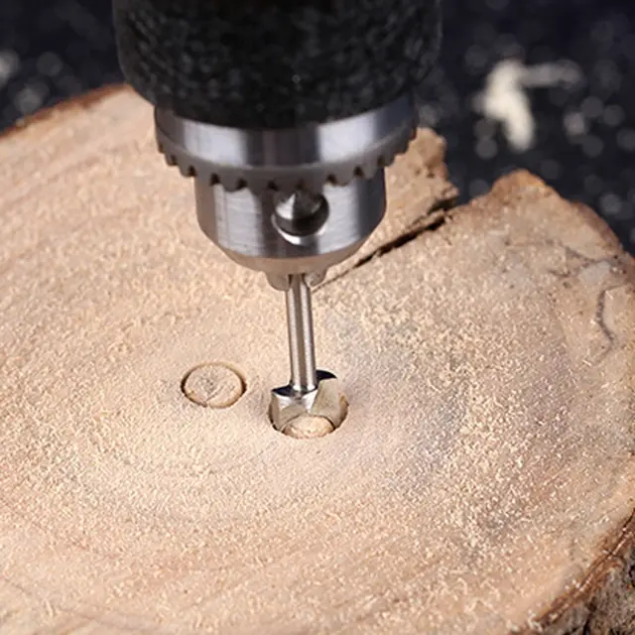 5pcs Woodworking Carving Drill Bit Wood  Grinding Engraving Milling Cutter Wood Carving  Tools Drill Bit Set