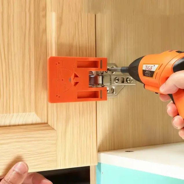 Hinge Installation Positioning Piece, Cabinet Door Auxiliary Fixing Piece, Magnetic Limit Piece, Wardrobe Floor Cabinet Gap Adjustment Tool
