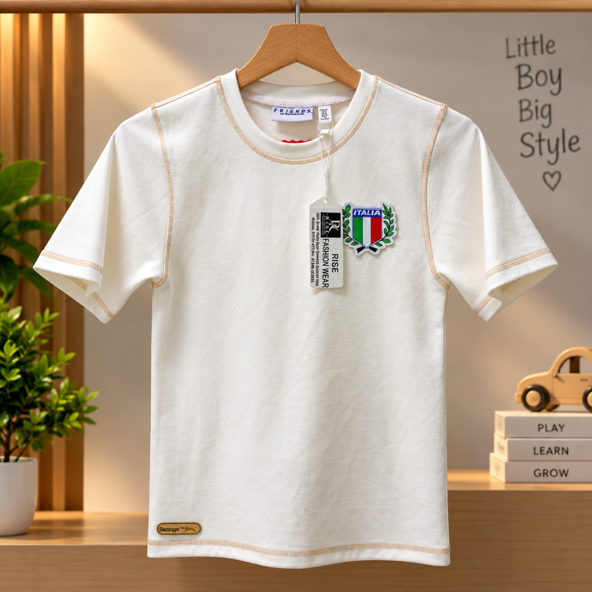 Kid's Boys Premium Cotton T-Shirt