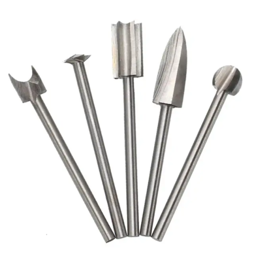 5pcs Woodworking Carving Drill Bit Wood  Grinding Engraving Milling Cutter Wood Carving  Tools Drill Bit Set