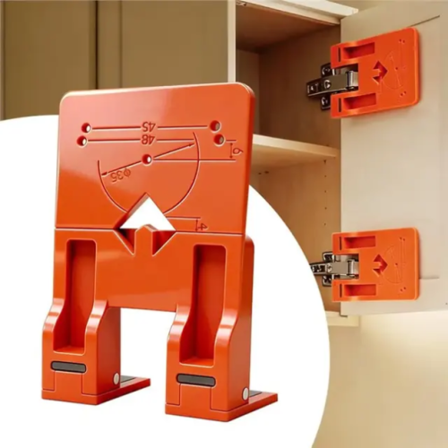 Hinge Installation Positioning Piece, Cabinet Door Auxiliary Fixing Piece, Magnetic Limit Piece, Wardrobe Floor Cabinet Gap Adjustment Tool