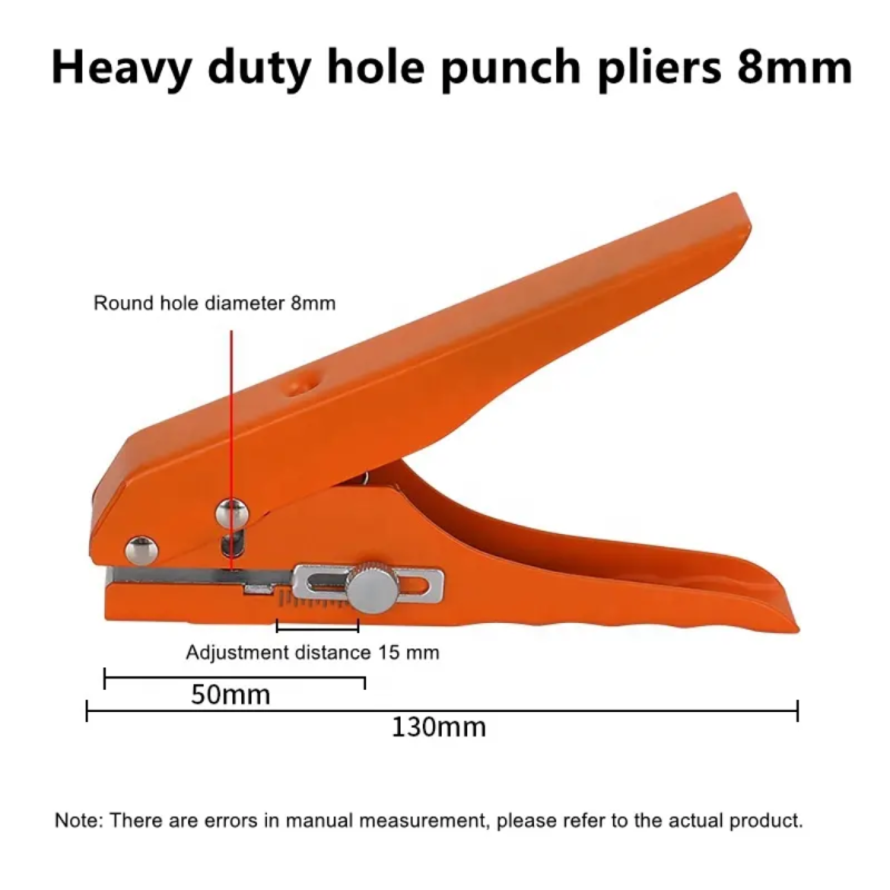 8mm/10mm Edge Banding Punching Pliers Punch Pliers Punching Tool Woodworking Screw Hole Cover PVC Punching Pliers