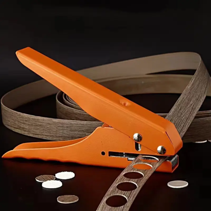 8mm/10mm Edge Banding Punching Pliers Punch Pliers Punching Tool Woodworking Screw Hole Cover PVC Punching Pliers