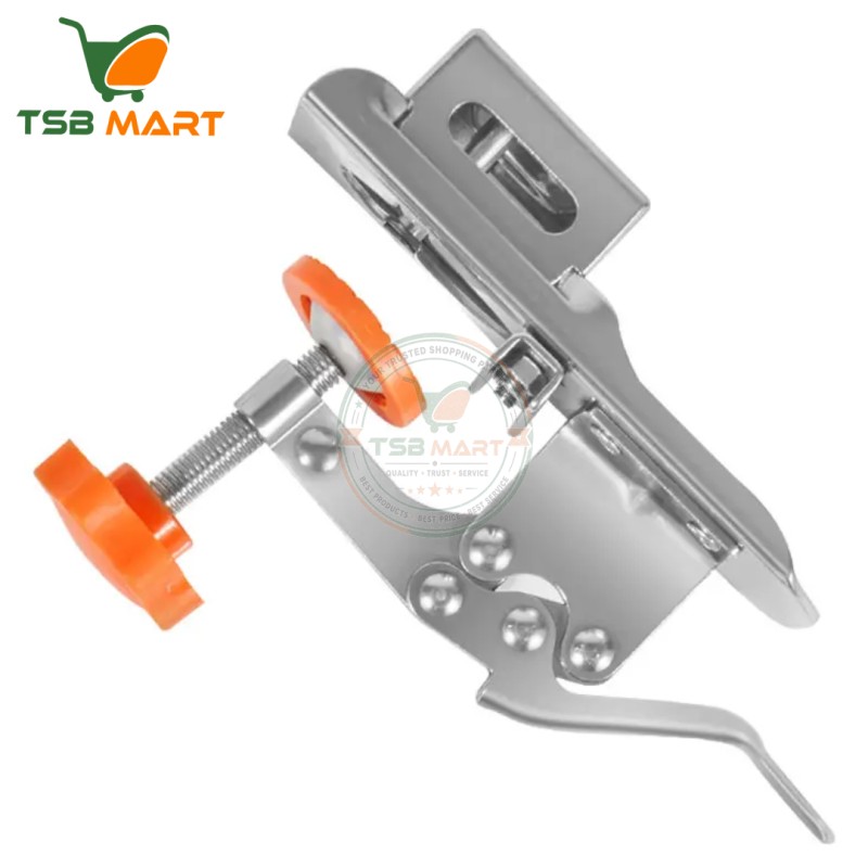 Concealed Hinge Drilling Jig Woodworking Hole Drilling Guide Locator Stainless Steel Plastic Hole Opener Template Door Tool