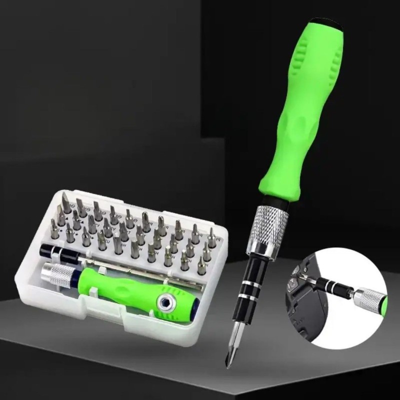 Cross-Border 32-in-1 Multifunctional Manual Screwdriver Set, Computer and Mobile Phone Repair Tool
