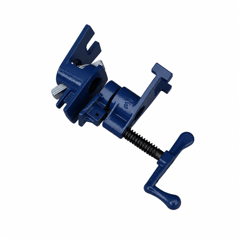 Heavy Duty  Woodworking Pipe Clamp Quick Release Wood Gluing Pipe Clamp Wide Base Iron Wood Metal Clamp Set
