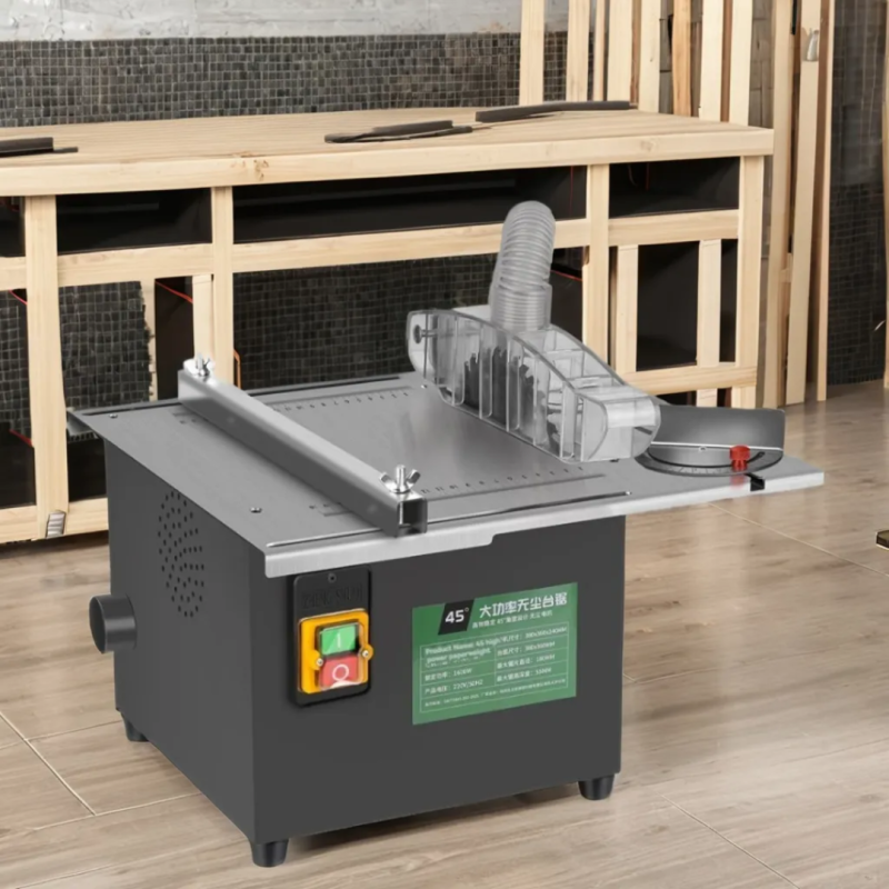 High-power woodworking decoration table saw miniature mini electric saw small household sliding table saw cutting board multifunctional cutting machine