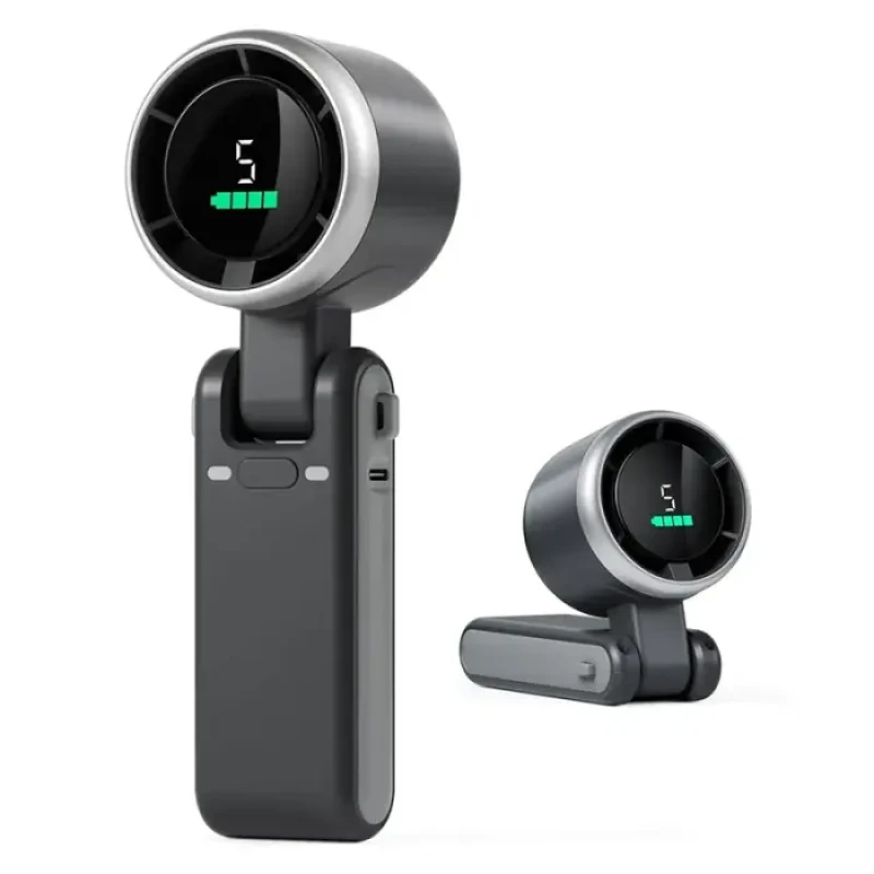 Mini Turbo Fan ❄️🔥 1800mAh Battery 🔥❄️ আপনার ব্যক্তিগত কুলিং সল্যুশন 😍