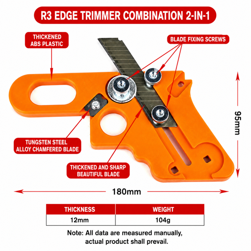Manual Edge Banding Trimmer Veneer Edge Cutter Tool Woodworking Chamfer Plane Wood Chamfering Fillet Scraper Board Deburring