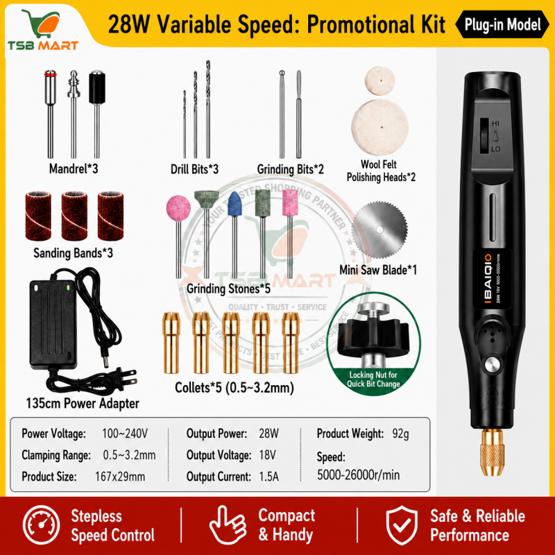 Electric Grinder Small Handheld Grinding and Engraving Machine