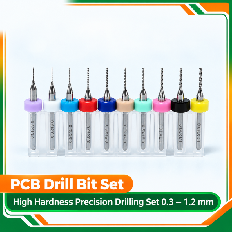 Spot Carbide Small Drill Bit 0.1-3.2mm Twist Drill Set Pcb Circuit Board Micro Engraving Drill