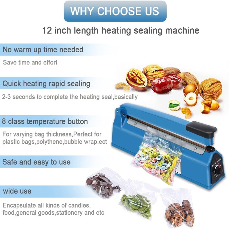 Yongteli FS-200 hand pressure sealing machine sealing mooncake bag food snack bag bag sealing machine