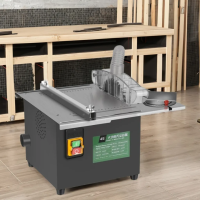 High-power woodworking decoration table saw miniature mini electric saw small household sliding table saw cutting board multifunctional cutting machine