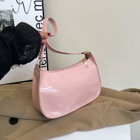 Spring New Women's Shoulder Bag, Stylish Baguette Armpit Bag, Niche Retro Simple Versatile Handbag